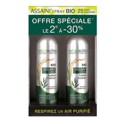 Assaini'spray Spray Aux Huiles Essentielles 2*200ml à Bordeaux