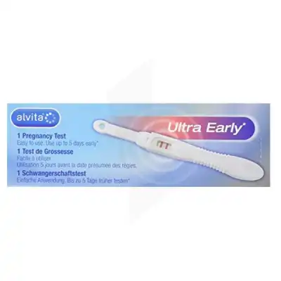 Alvita Test de grossesse réponse ultra précoce B/1
