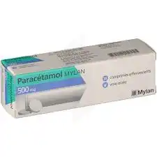 Paracetamol Mylan 500 Mg, Comprimé Effervescent à Paris