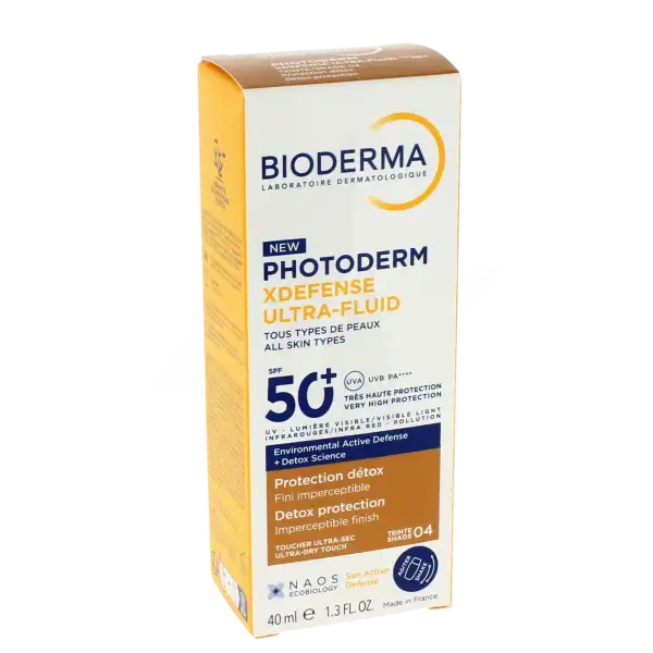 Bioderma Photoderm Xdefense Ultrafluide Spf50+ Cr 04 Fl/40ml