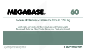 Megabase Gélules B/60