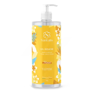 Santalis Dermo Gel Douche Monoï Fl Pompe/1l