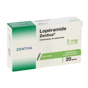 Loperamide Zentiva 2 Mg, Gélule