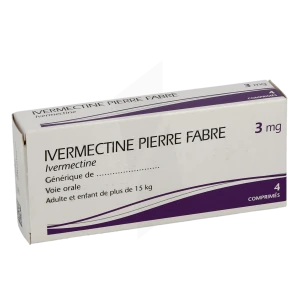 Ivermectine Pierre Fabre 3 Mg, Comprimé