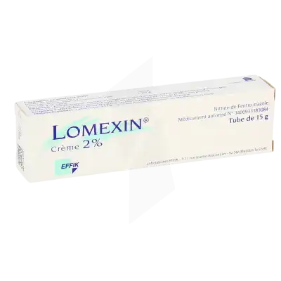 Lomexin 2 % Cr T/15g à BIGANOS