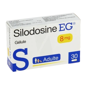 Silodosine Eg 8 Mg, Gélule