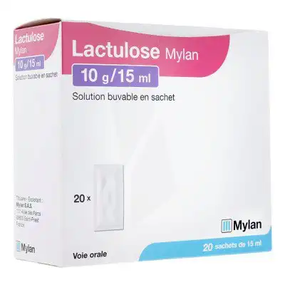 Lactulose Mylan 10 G/15 Ml, Solution Buvable En Sachet à Sassenage