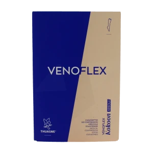 Venoflex Kokoon Absolu 2 Chaussette Femme Noir Taille 2l