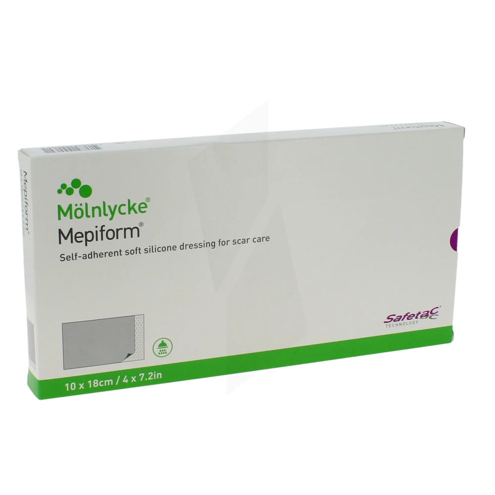 Mepiform Pans Siliconé Cicatrice 10cmx18cm B/5