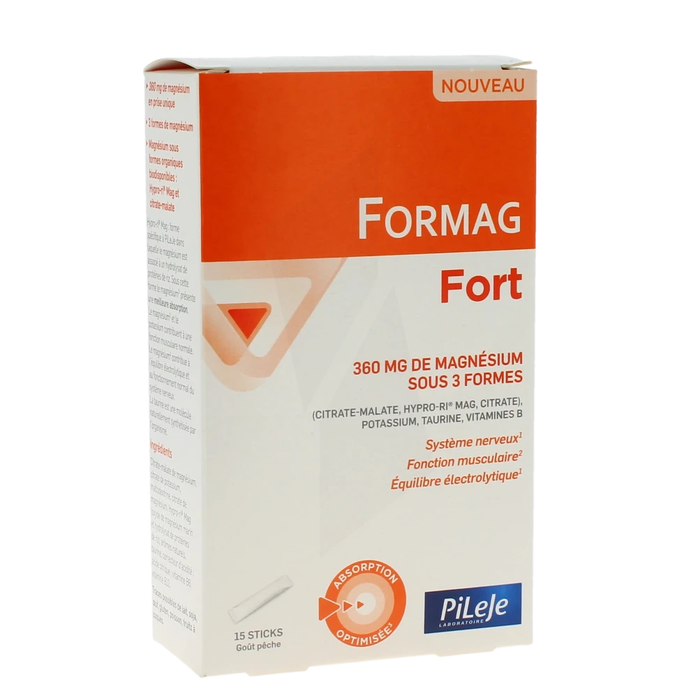 Pileje Formag Fort Poudre à Diluer Pêche 15 Sticks De 4 G