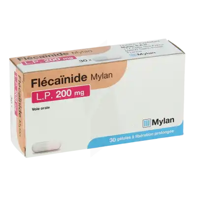 FLECAINIDE VIATRIS LP 200 mg, gélule à libération prolongée
