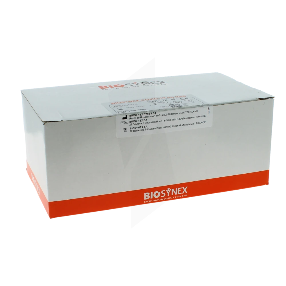 Biosynex Covid-19 Ag Test Antigénique Bss Boîte De 25