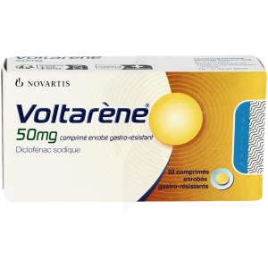 Voltarene 50 Mg, Comprimé Enrobé Gastro-résistant