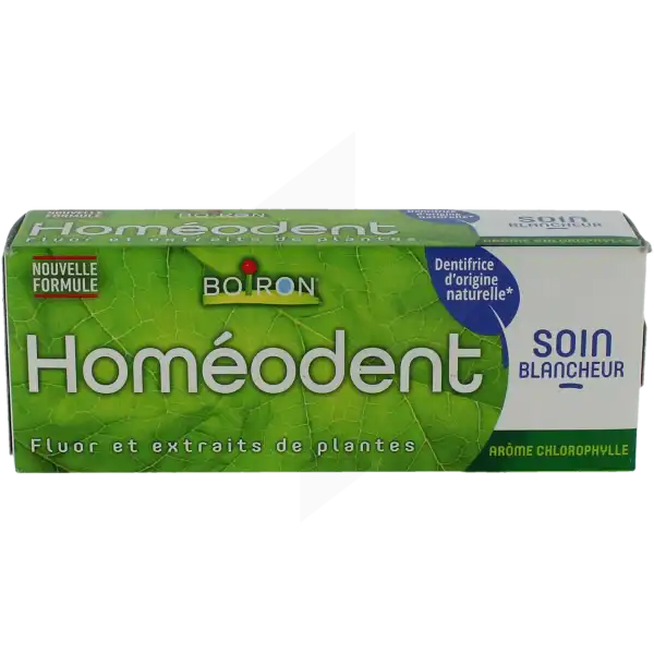 Boiron Homeodent Soin Blancheur Pâte Dentifrice T/75ml