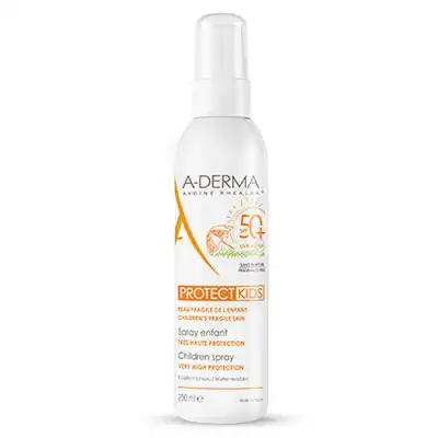 Aderma Protect Spray Enfants Très Haute Protection 50+ 200ml à Genas