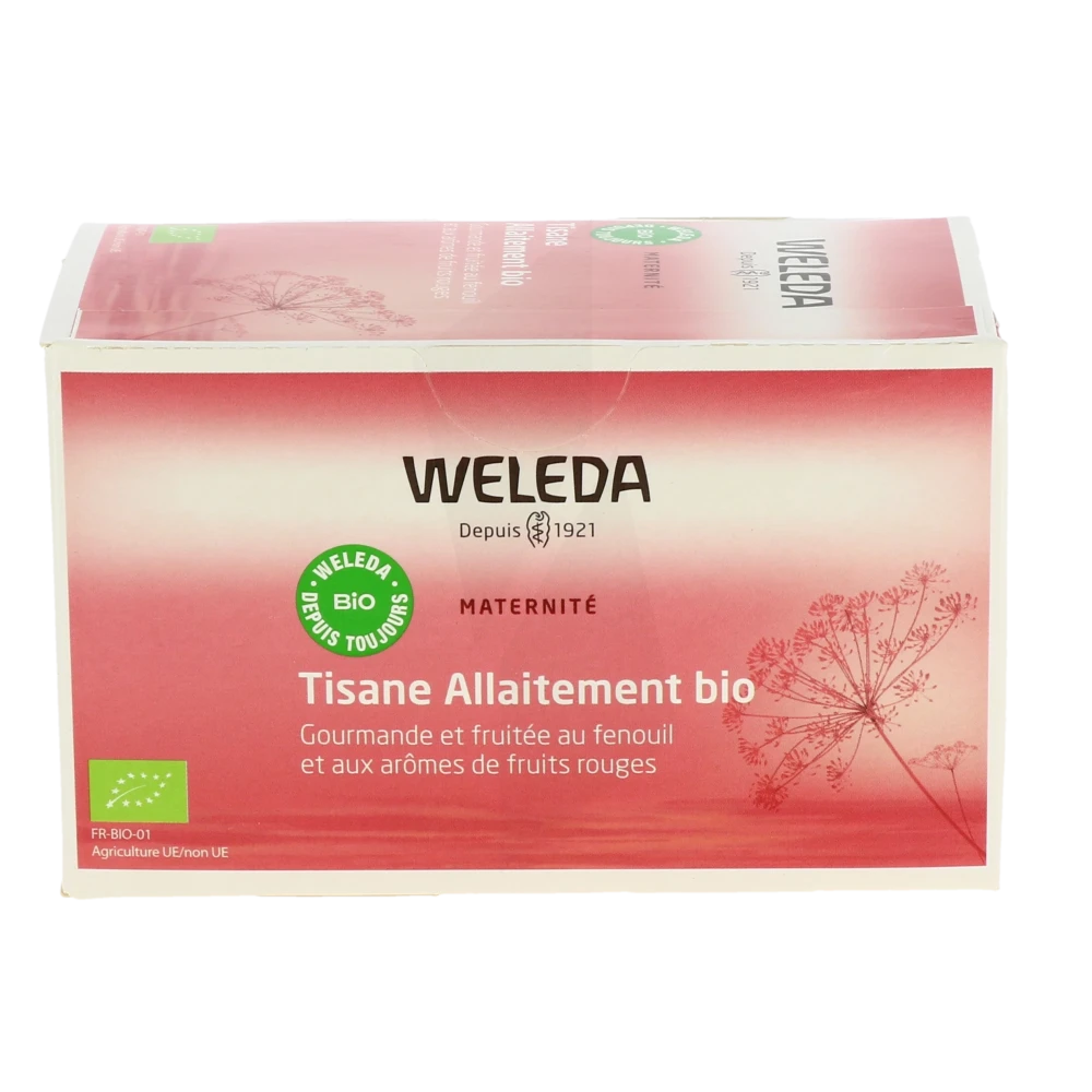 WELEDA - Duo Tisane Allaitement Bio Verveine - Favorise la lactation - Lot  2 x 20 Sachets de 2 g : : Epicerie