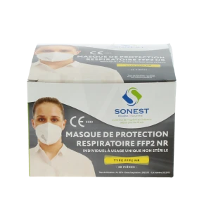 Sonest Masque De Protection Respiratoire Ffp2 Nr B/20