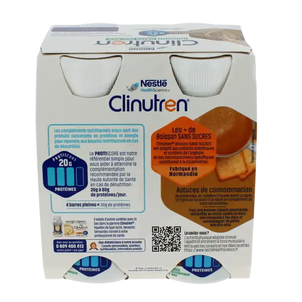 Clinutren Boisson Ss Suc Nutrim Cappu 4/200ml