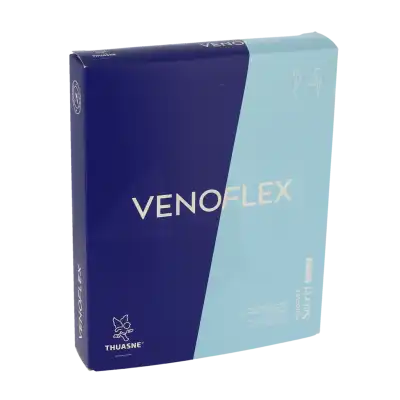 Venoflex Secret 2 Bas Antiglisse Opaque Femme Noir T2n à POISY