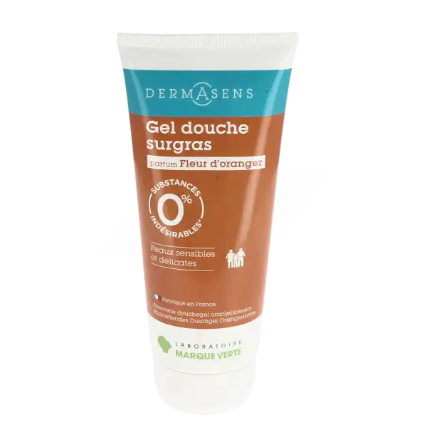 Dermasens Gel Douche Surgras Fleur D'oranger  Tube 200 Ml