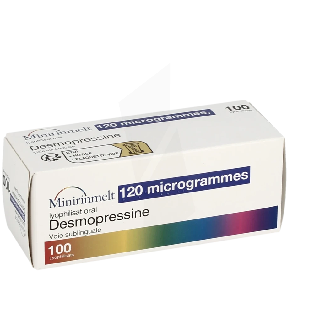 Minirinmelt 120 Microgrammes, Lyophilisat Oral