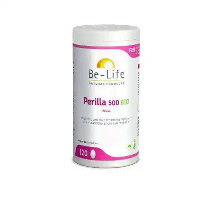 Be-life Perilla Bio 500 Caps B/120 à PINS-JUSTARET