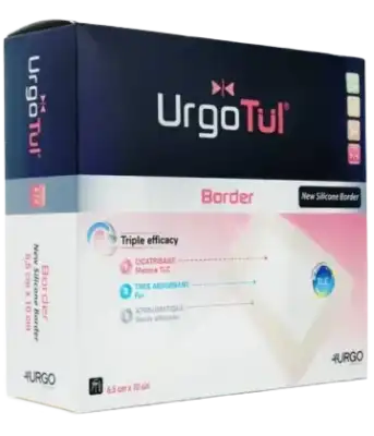 Urgotul Border Pansements Hydrocellulaire Adhésif 6,5 X 10 Cm Etui De 10 à VIC-LE-COMTE