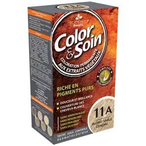 Acheter COLOR&SOIN Kit coloration permanente 11A blond sable cendré à NOYON