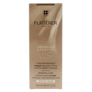 Rene Furterer Absolue Keratine Masque Cheveux épais Tube De 100 Ml