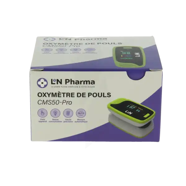 L2n Pharma Cms50d-pro Oxymètre De Pouls Doigt B/1