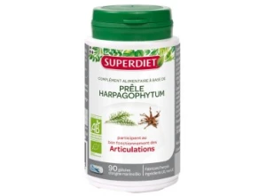Superdiet Prêle Harpagophytum Bio Gélules B/90