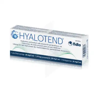 HYALOTEND Solution injectable Seringue préremplie pour voie intra-articulaire Seringue/2ml