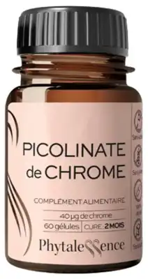 Phytaless Picolinate Chrome Gélules B/60 à PODENSAC