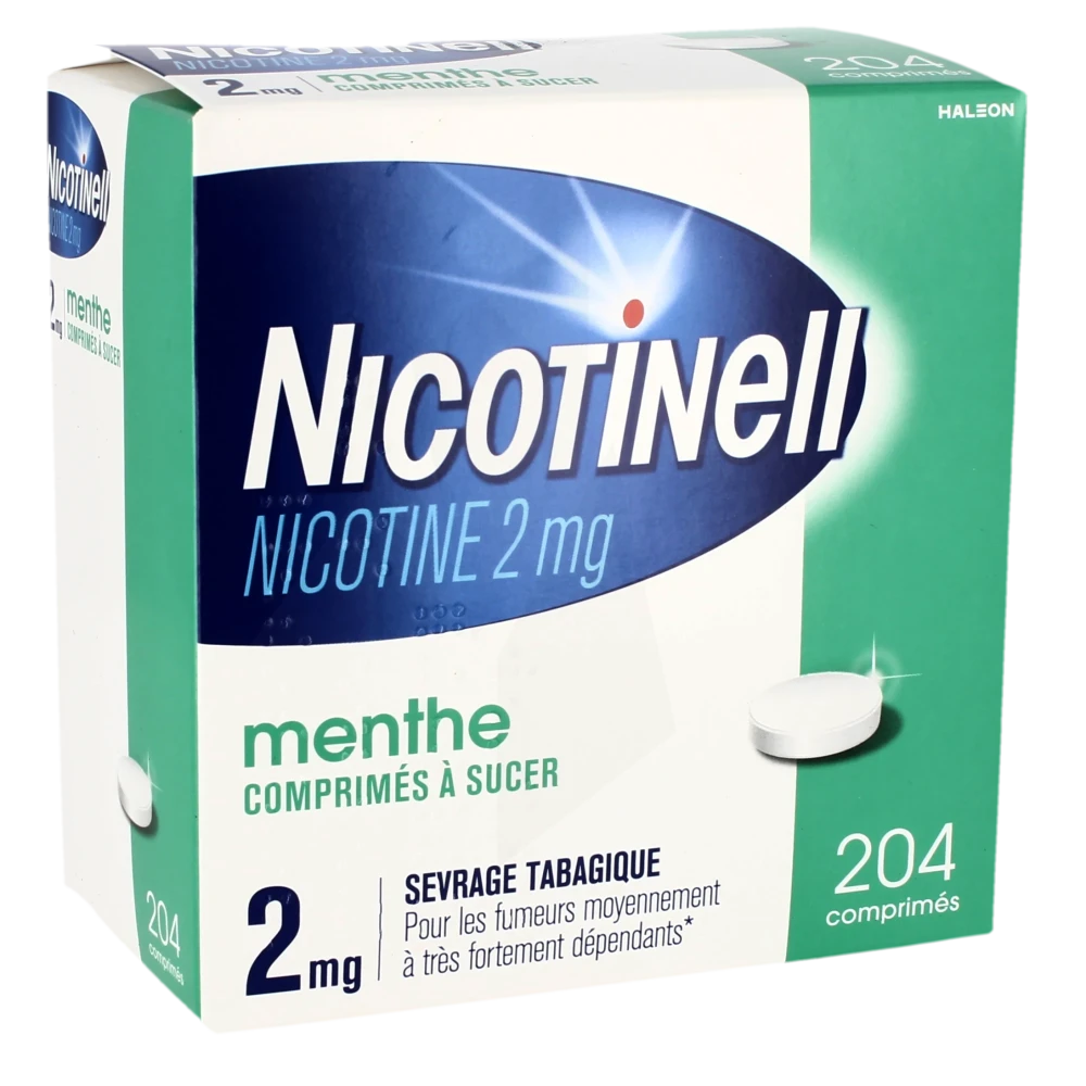 Nicotinell Menthe 2 Mg, Comprimé à Sucer