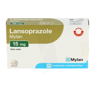 Lansoprazole Viatris 15 Mg, Comprimé Orodispersible