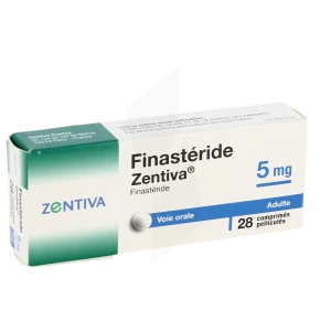 Finasteride Zentiva 5 Mg, Comprimé Pelliculé