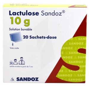Lactulose Sandoz 10 G, Solution Buvable En Sachet-dose