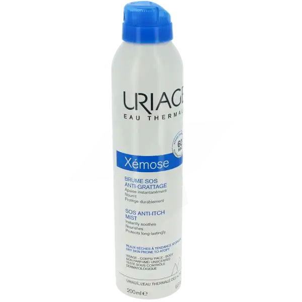 Uriage Xémose Brume Sos Anti-grattage Brumisateur/200ml