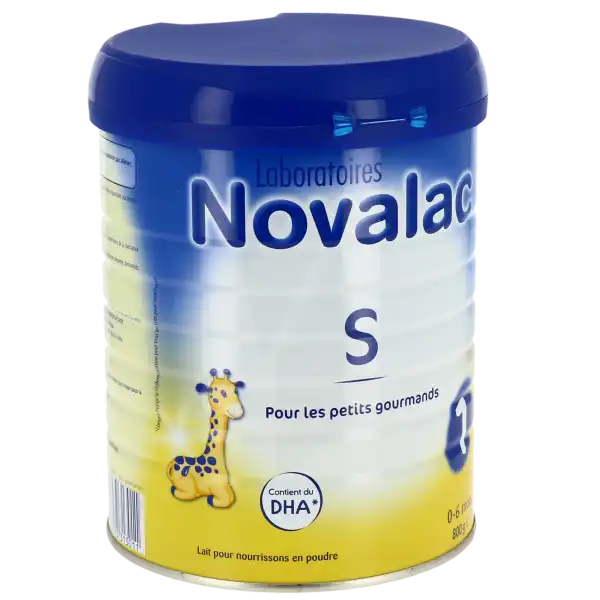 Novalac S 1 Lait En Poudre Naissance à 6 Mois B/800g