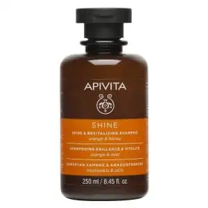 Apivita - Holistic Hair Care Shampoing Brillance & Vitalité Avec Orange & Miel 250ml à Le Teich