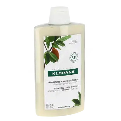 Klorane Beurre Cupuaçu Bio shampoing Cheveux très secs 400ml