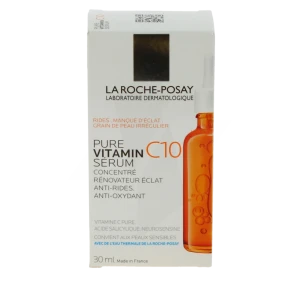 La Roche Posay Pure Vitamin C10 Sérum Anti-rides Éclat Flacon/30ml