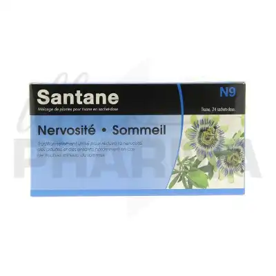 Santane N9, Mélange De Plantes Pour Tisane En Sachet-dose 24 à OULLINS