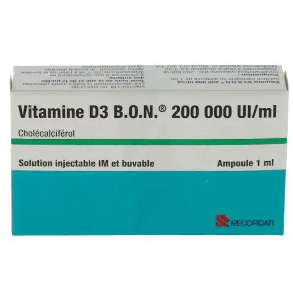 Vitamine D3 Bon 200 000 U.i./1 Ml, Solution Injectable Im En Ampoule