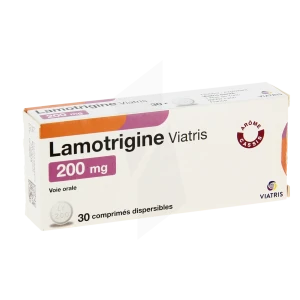 Lamotrigine Viatris 200 Mg, Comprimé Dispersible