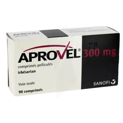 Aprovel 300 Mg, Comprimé Pelliculé à CANALS