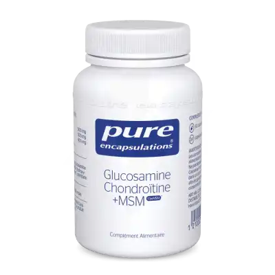 Pure Encapsulations Glucosamine & Chondroïtine +msm Capsules B/60 à LIEUSAINT