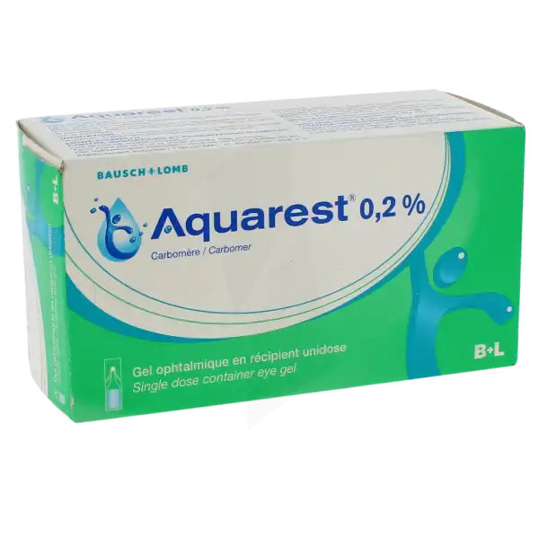 Aquarest 0,2 %, Gel Opthalmique En Récipient Unidose