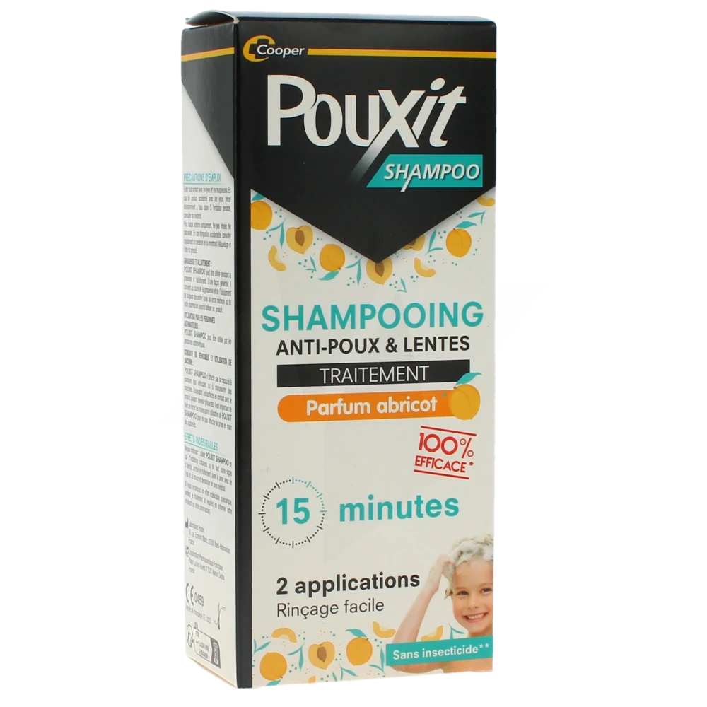 Pouxit Shamp Anti Poux Abricot 200 Ml