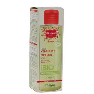 Mustela Huile Vergetures Bio 105 Ml